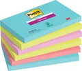 Produktbild: Post-it Haftnotizen Super Sticky Notes 127 x 76 mm Cosmic 6 Blöcke á 96 Blatt