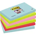 Produktbild: 540er Multipack Post-it Haftnotiz 6556SMI 127 mm x 76 mm Türkis, Neongrün,