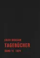 Produktbild: Tagebücher. Band 15: 1924. Mühsam, Erich,