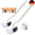 Produktbild: 2 Pack Toilettenbürste, Klobürste mit randreiniger, Upgrade WC Bürste, Kl