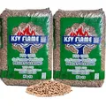 Produktbild: 30kg KSV FLAME Buchen-Pellets für BBQ, Smoker, Räucherofen, Grill, Pizzaofen | Smoker-Granulat | Grillpellets