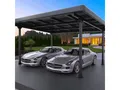 Produktbild: Home Feeling Doppelcarport Carport für 2 Autos inkl. 15 Module mit Dachverkleidung & Regenrinne