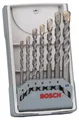 Produktbild: Bosch Betonbohrer CYL-3 Set Silver Percussion 7-teilig 4, 5, 6, 6, 7, 8, 10 mm