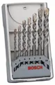 Produktbild: Bosch Betonbohrer CYL-3 Set, Silver Percussion, 7-teilig, 4, 5, 6, 6, 7, 8, 10 m