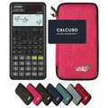 Produktbild: Casio fx-87DE Plus 2nd Edition inkl. WYNGS Schutztasche Pink - Wissenschaftlicher Taschenrechner - Basic Set
