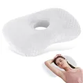 Produktbild: Mapille Piercing Kissen, 44x32x8cm, Donut Kissen mit 10cm Loch Große, Erhöhte Füllhöhe, Piercings Pflege Ergonomisch, Recovery Pillow für Seitlichen Schlaf Ohr Gegen Ohrenschmerzen (Weiß)