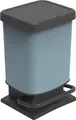 Produktbild: Rotho Abfalleimer 20L Paso ECO - Treteimer Geruchsdicht - Abfallbehälter 29,3 x 26,6 x 45,7 cm - Mülleimer mit Softclose - Tretabfalleimer