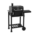 Produktbild: TAINO HERO Smoker klein BBQ Grillwagen Holzkohle-Grill Grillkamin Standgrill Räucherofen Grillrost