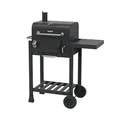 Produktbild: TAINO HERO Smoker klein BBQ Grillwagen Holzkohle-Grill Grillkamin Grillrost
