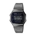 Produktbild: Herrenuhr Casio A168WEGG-1BEF Schwarz Silberfarben [Ø 36 mm] [Ø 38 mm]