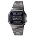 Produktbild: Casio Digital Retro Vintage Uhr A168WEGG-1BEF – Edelstahl, Beleuchtung
