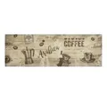 Produktbild: vidaXL Teppich, Küchenteppich Waschbar Kaffee Braun 60x180 cm Samt