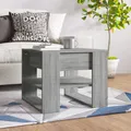 Produktbild: Couchtisch Grau Sonoma 55,5x55x45 cm Holzwerkstoff
