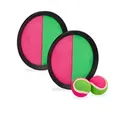 Produktbild: Relaxdays Klettballspiel-Set, Mehrfarbig, Kunststoff, 20.5x20.5 cm, Outdoor Spielzeug, Gartenspielzeug