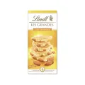 Produktbild: Lindt Schokolade Les Grandes Mandel | 150 g Tafel | Ganze Mandeln und karamellisierte Mandel-Stückchen in feiner weißer Schokolade | Schokoladentafel | Schokoladengeschenk