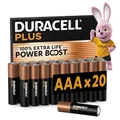Produktbild: DURACELL Plus AAA-Batterien (20er-Pack) – Alkaline-Batterien 1,5 V