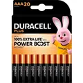 Produktbild: 20 DURACELL Batterien PLUS Micro AAA 1,5 V