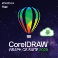 Produktbild: CorelDRAW Graphics Suite 2025 Dauerlizenz Windows10/11, Mac, Digitaler Download