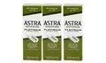 Produktbild: 3er Pack Astra Platinum 300 Klingen Double Edge Traditionelle Bartrasur
