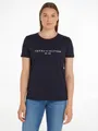 Produktbild: Tommy Hilfiger Rundhalsshirt HERITAGE HILFIGER C-NK REG TEE mit gesticktem Tommy Hilfiger Linear Logo-Schriftzug