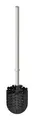 Produktbild: HEWI WC-Bürste 477 reinweiß mit schwarzen Kopf - 477.20.01099