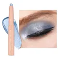 Produktbild: Oulac Lidschatten Blau Wasserdicht, Drehbarer Lidschatten-Stift Hält 24 Stunden+, Metallic Finish, Vegan 3.6g (18) Careless Whisper