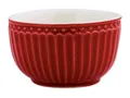 Produktbild: Greengate Schüssel Alice Mini Bowl red 8,5 cm, Steinzeug, (Schüsseln & Schalen)
