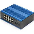 Produktbild: Digitus Industrial 8 +2-Port Gigabit Ethernet Switch (8 Ports) (DN-651150)