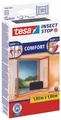 Produktbild: tesa Fliegengitter Insect Stop COMFORT anthrazit 1,0 x 1,0 m