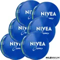 Produktbild: NIVEA Creme 6 x 250ml – Reichhaltige Pflege für alle Hauttypen & jeden Tag
