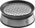 Produktbild: WMF Ingwerreibe Balance, 3-teilig, Cromargan® Edelstahl Rostfrei 18/10, Kunststoff, (1-St), Cromargan Edelstahl rostfrei, Drehaufsatz, Auffangbehälter