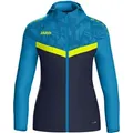 Produktbild: Jako Trainingsjacke Jako Damen Kapuzenjacke Iconic 6824 blau|gelb 42