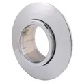 Produktbild: JS ROSETTE 2-TLG., MIT INNENTUBUS 140MM,AUFSCHUBHÖHE 41MM,VERCHROMT
