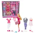 Produktbild: Simba Dickie Anziehpuppe Puppenset Steffi Love Mega Fashion