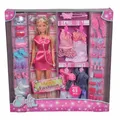 Produktbild: Simba Steffi Love Mega Fashion 45 Teile Puppe Schmuck Kleidung Accessoires 29cm