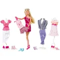 Produktbild: Simba Steffi Love Mega Fashion Puppe 45tlg Set Schuhe Kleider Taschen Modepuppe