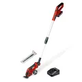 Produktbild: Einhell Akku-Gras- und Strauchschere GE-CG 18/100 Li T Kit Power X-Change (18 V, Teleskopstiel, Grasschneideblatt 100 mm, Strauchscherenmesser 200 mm, inkl. 2,5 Ah + Ladegerät)