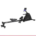 Produktbild: HAMMER Rudergerät Cobra XTR Plus II für zu Hause – Rudermaschine mit innovativem Trainingscomputer, Smartphone-/Tablethalterung, bis 130 kg Nutzergewicht, 232 x 55 x 75 cm, Schwarz, 4532