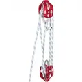 Produktbild: VEVOR Twin Sheave Block and Tackle 3492,66kg Pulley 457,2cm 1,27cm Double Braid Rope
