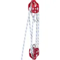Produktbild: VEVOR Twin Sheave Block and Tackle 3492kg Pulley 45m 12,7mm Double Braid Rope