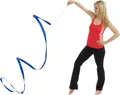 Produktbild: Gymnastikband Tanzband Turnband Rhythmikband Wirbelband Schwungband mit Stab 5 m
