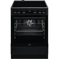 Produktbild: AEG CCB6446BBB 60 cm Standherd mit Glaskeramik-Kochfeld/Bräterzone - Schwarz