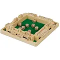 Produktbild: Relaxdays Shut The Box 10er Dunkelgrün,Hellbraun,Schwarz