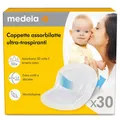 Produktbild: Coppette Assorbilatte Ultra Traspiranti Medela 30 Pezzi