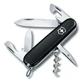 Produktbild: Victorinox Schweizer Taschenmesser, Spartan, Multitool, Swiss Army Knife mit 12 Funktionen, Klinge, Korkenzieher, Schwarz
