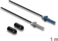 Produktbild: Delock LWL POF Kunststoff Kabel HFBR 4501-4511Z Simplex Stecker zu Simplex Stecker 1 m (91031)