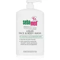 Produktbild: Sebamed Face & Body Wash Sensitive Skin sanfte Wasch-Emulsion für Körper und Gesicht für empfindliche Oberhaut 1000 ml