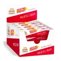 Produktbild: MÜSLIRIEGEL ERDBEERE - 25x35g 25er Pack - Leckerer Getreideriegel als Alterna...