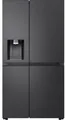 Produktbild: LG Side-by-Side GSLE81EPBD, 179 cm hoch, 91,3 cm breit, Wasser-/Eis-/Crushed Ice-Spender, Wassertank, Door Cooling+