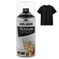 Produktbild: Dupli-Color 319914 Textilspray Schwarz 150 ml – Textilfarbe für Kleidung